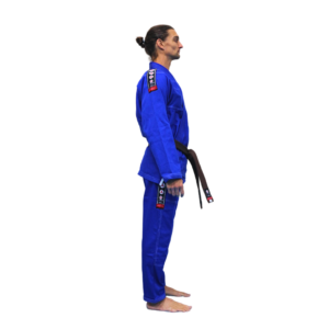 Alternative view of BJJ Gi - Blue
